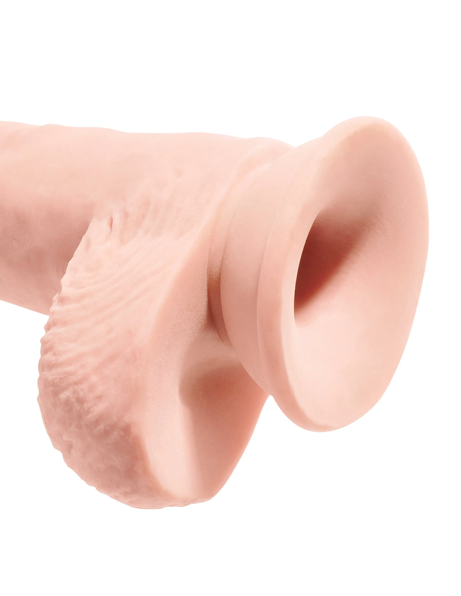 King Cock Plus 10 Triple Density Fat Cock with Balls