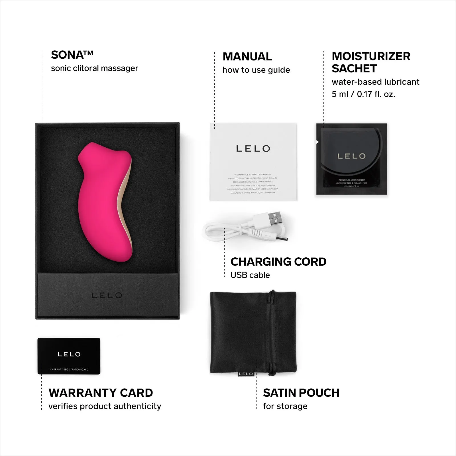LELO Sona Clitoral Suction Vibrator