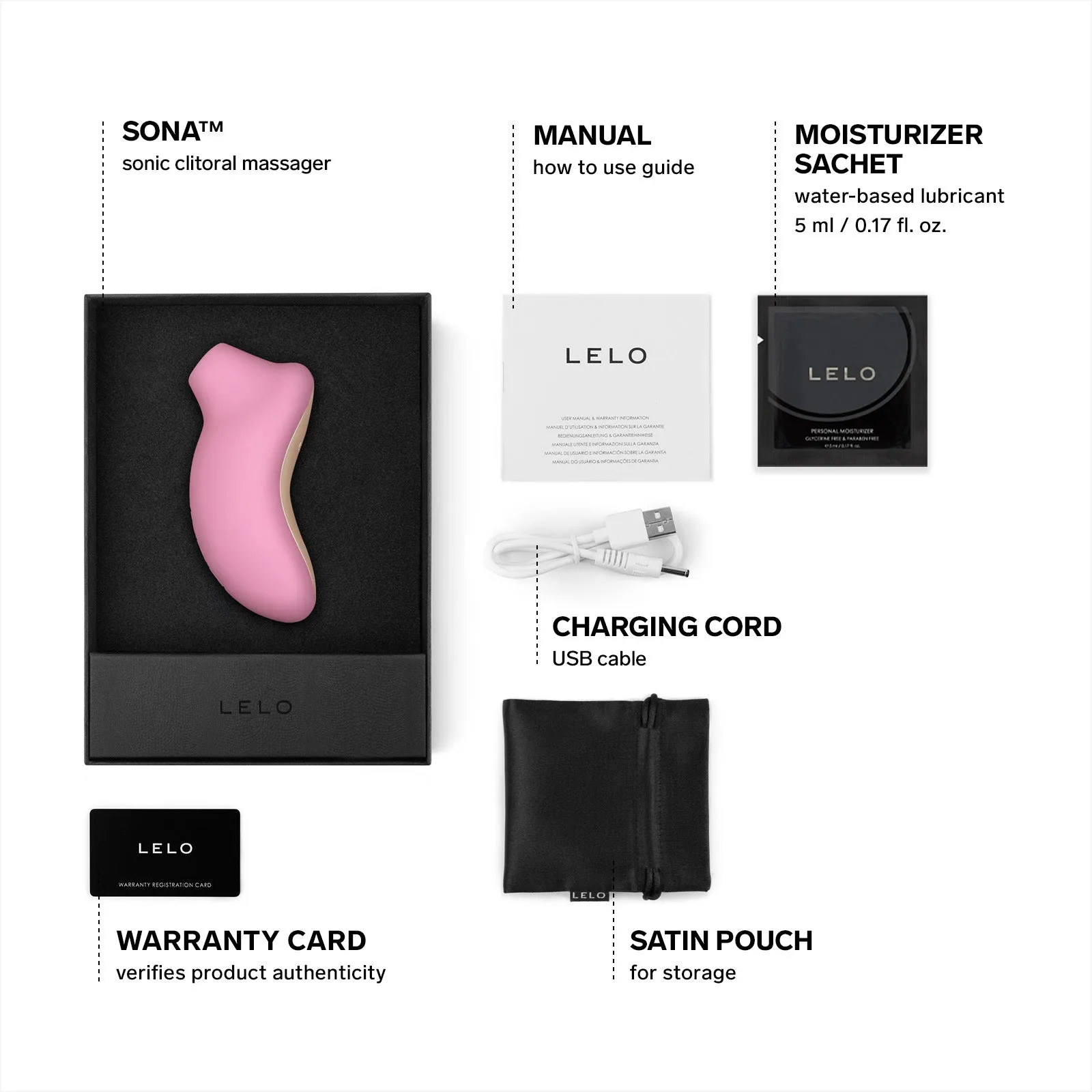 LELO Sona Clitoral Suction Vibrator