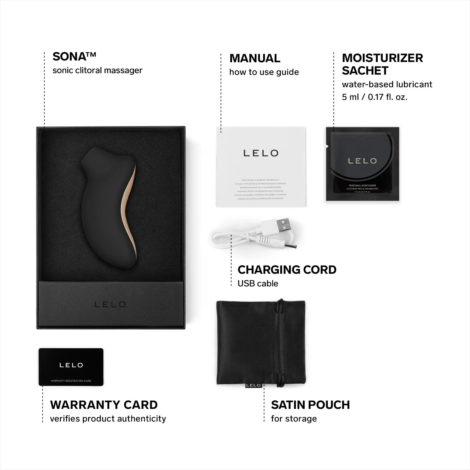 LELO Sona Clitoral Suction Vibrator