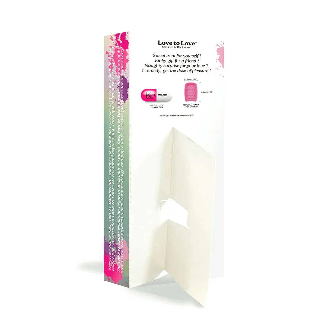 Love To Love Sexy Pills Mini Masturbator Kinky Pink