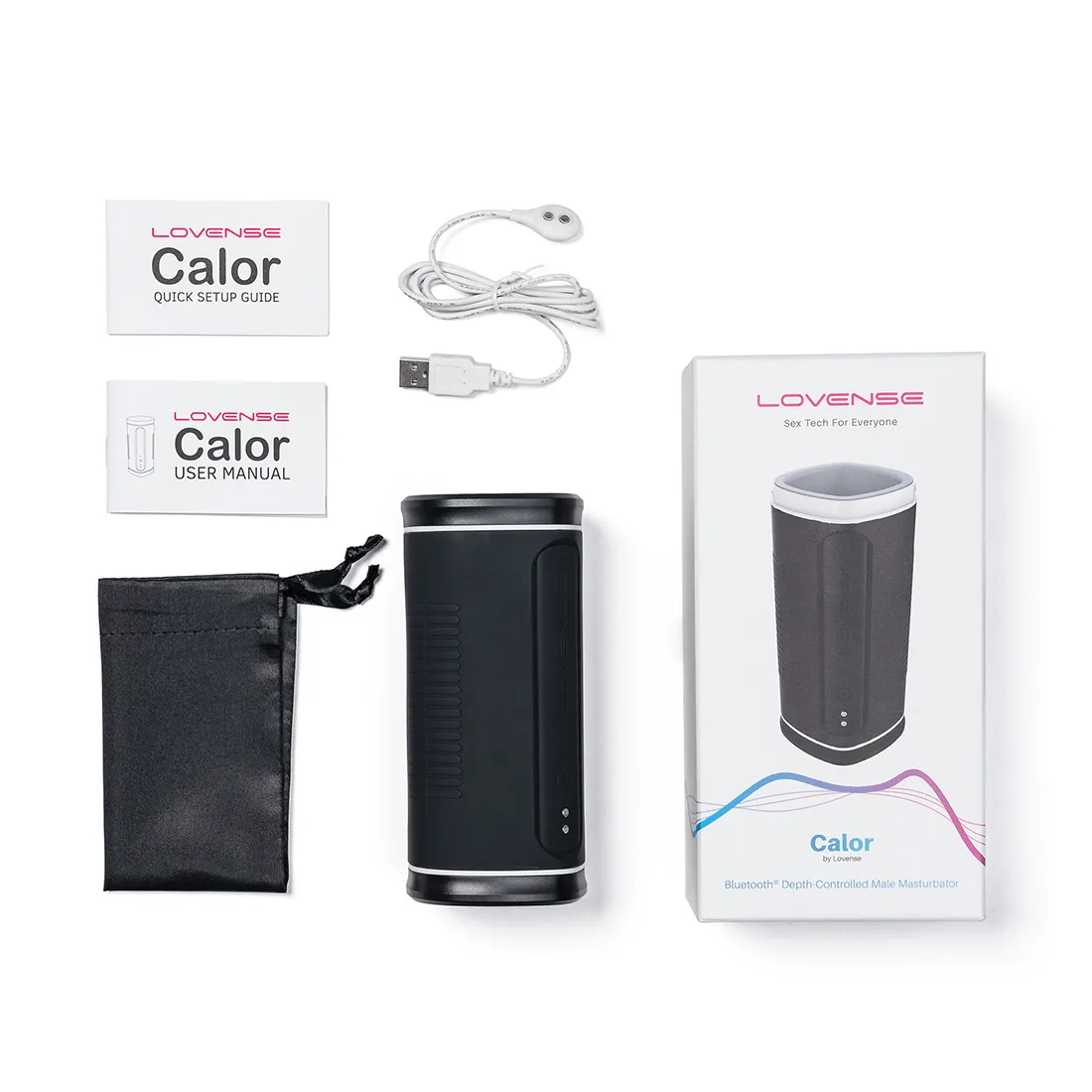 Lovense Calor Bluetooth Depth Controlled Male Masturbator