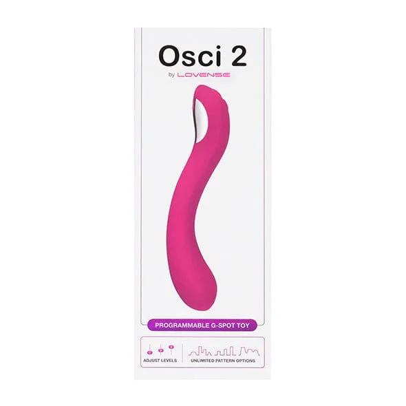 Lovense - Osci 2 App-Controlled G Spot Vibrator (Pink)