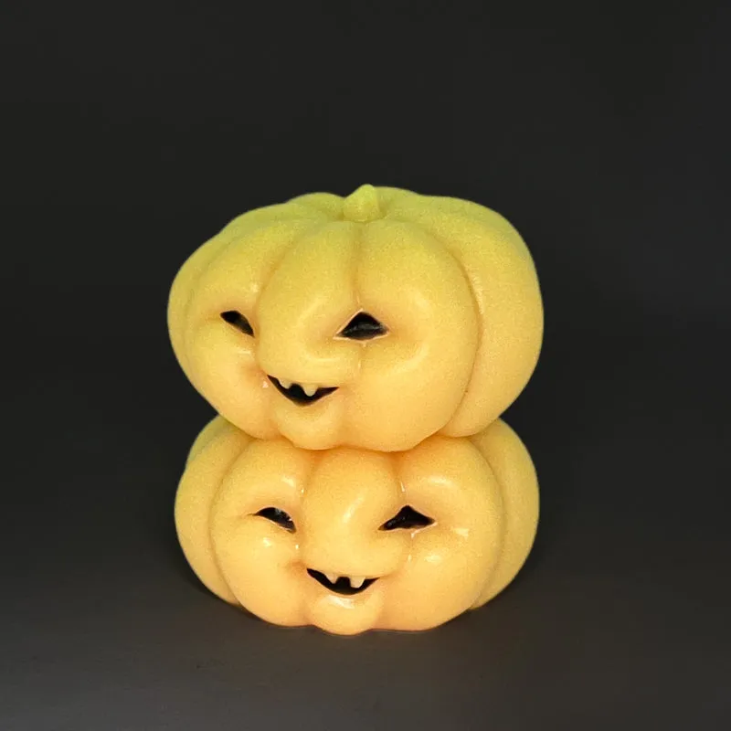 Lumpkin large 'Jack O'Glow' super soft (OO20) squishy stimtoy #2