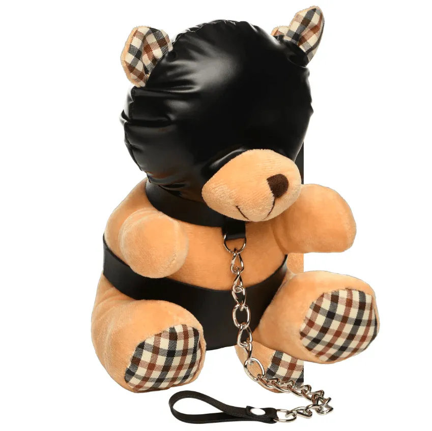 Master Series Hooded Bondage Teddy Bear