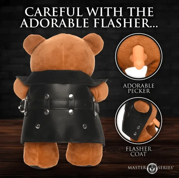Master Series The Flasher Exhibitionist Teddy Bear