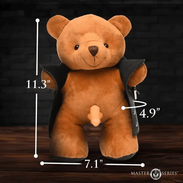 Master Series The Flasher Exhibitionist Teddy Bear