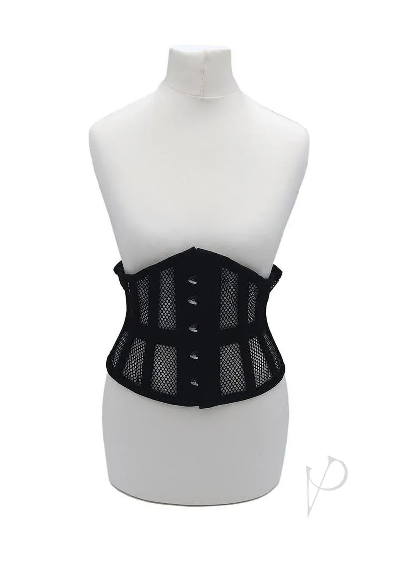 Mesh Corset Lxl Black