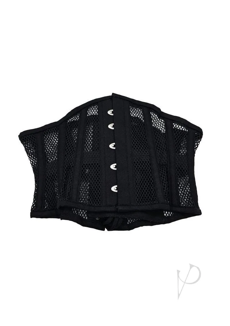 Mesh Corset Lxl Black