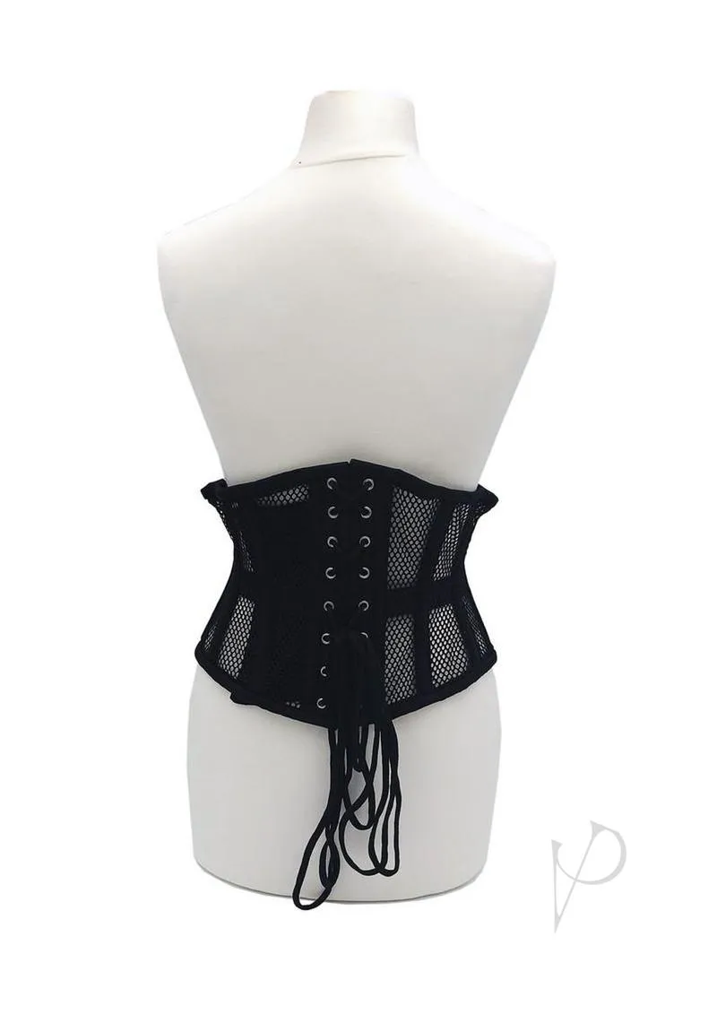 Mesh Corset Lxl Black
