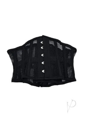 Mesh Corset Lxl Black