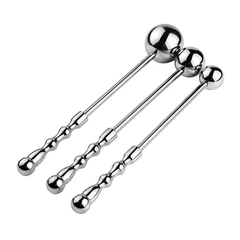 Metal Handheld Ball Anal Plugs Expansion Posterior Toys