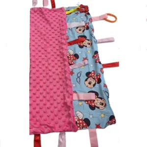 Mouse Cuddle Sensory Security Blanket Toys