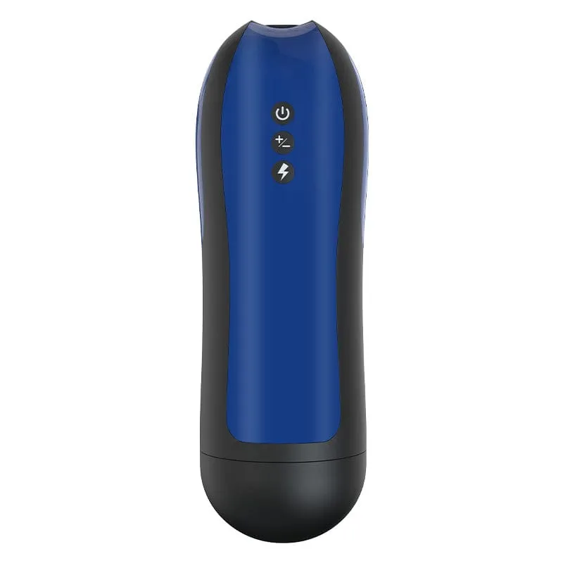 MyToys - MyThruster Thrusting Vibrating Masturbation Cup (Blue)