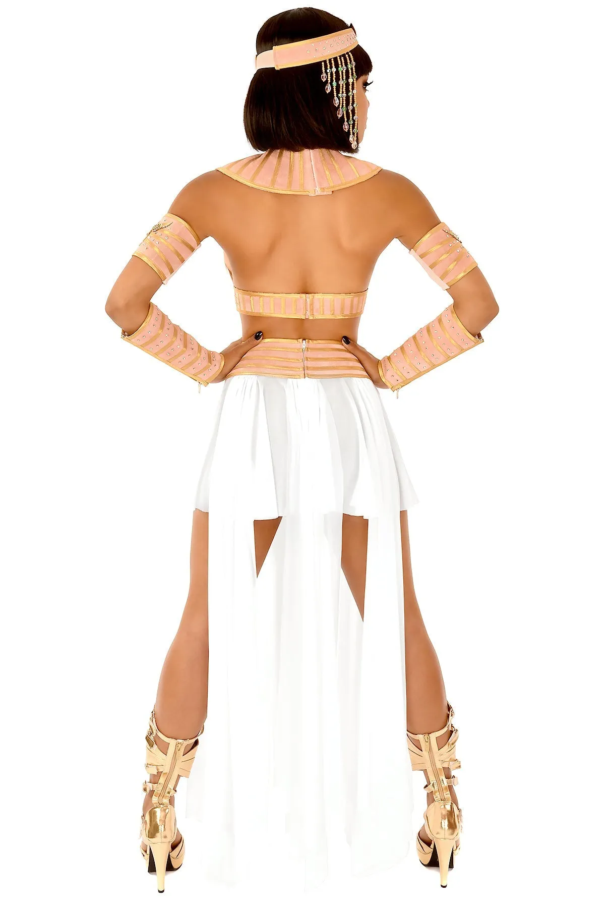 Nefertiri Tall Wrist Cuffs (Pair)