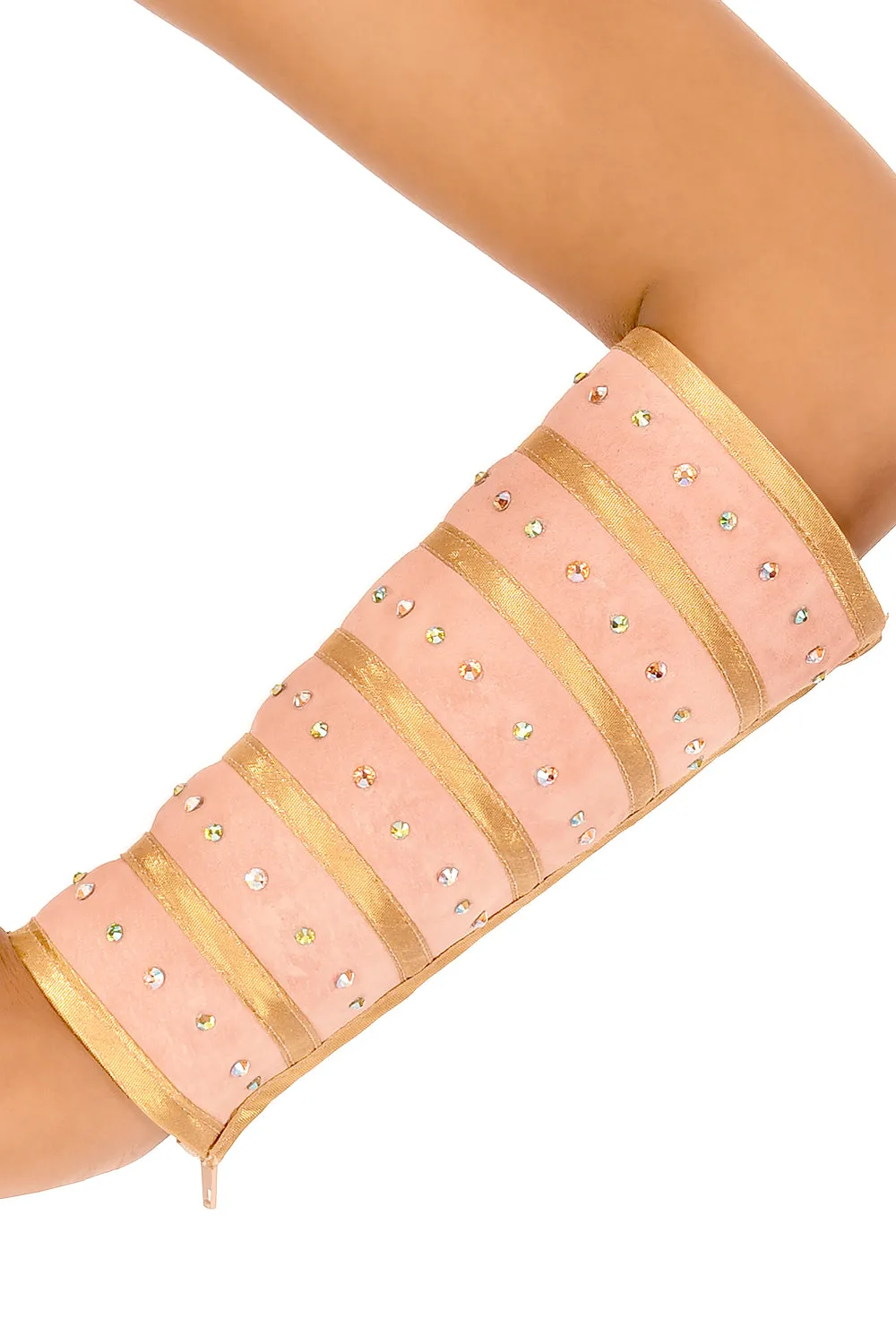 Nefertiri Tall Wrist Cuffs (Pair)