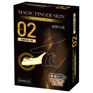 NPG - Magic Finger Skin Sacks 02 Pleasure Protrusions (Clear)
