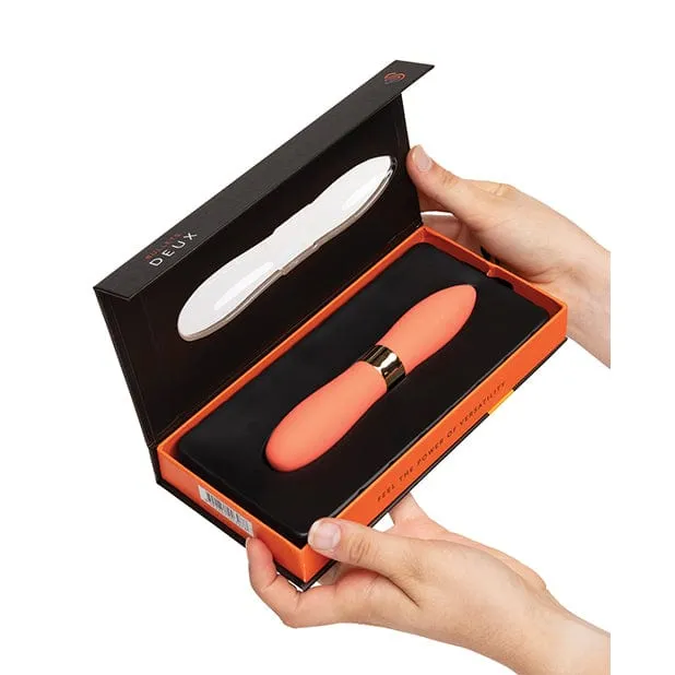 Nu Sensuelle - Deux Double Ended Bullet Vibrator (Coral)