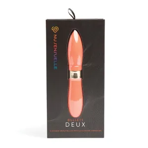 Nu Sensuelle - Deux Double Ended Bullet Vibrator (Coral)