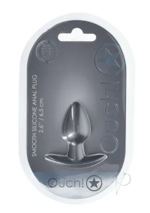 Ouch Anal Plug Sm Gun Metal