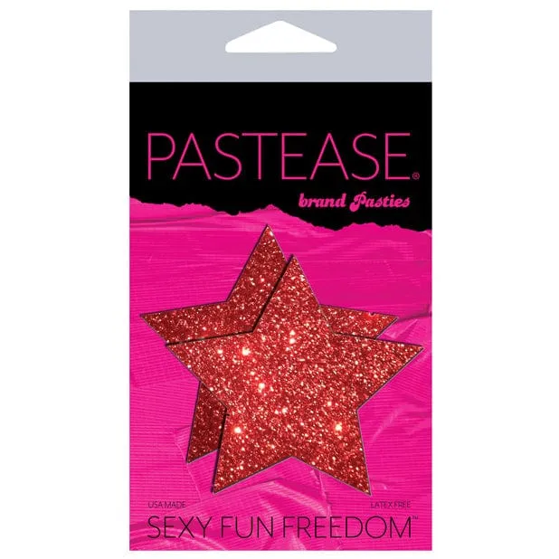 Pastease - Premium Glitter Star Pasties Nipple Covers