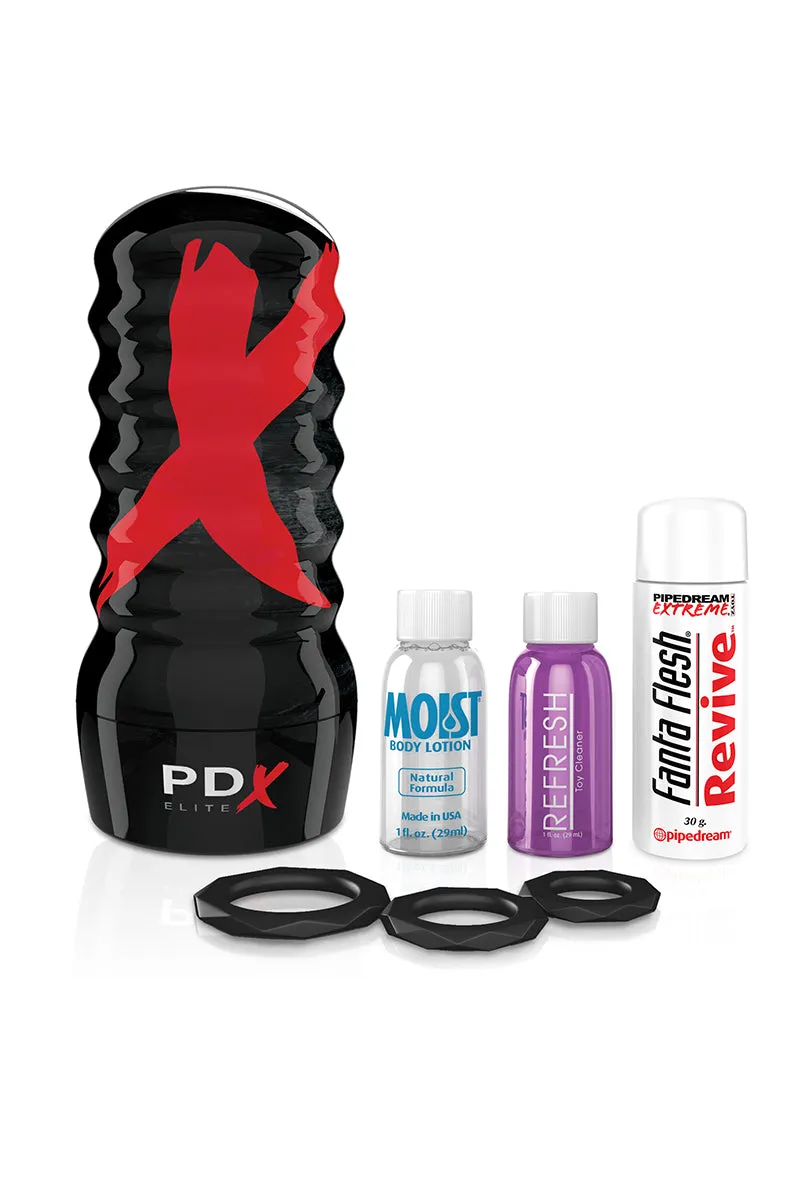 PDX Elite Air Tight Pocket Pussy Stroker