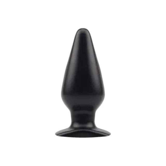 Plug anal CHISA Rubicon My Ass L. design ergonomic. rezistent la apă. lungime 14.7 cm. diametru 6 cm. negru