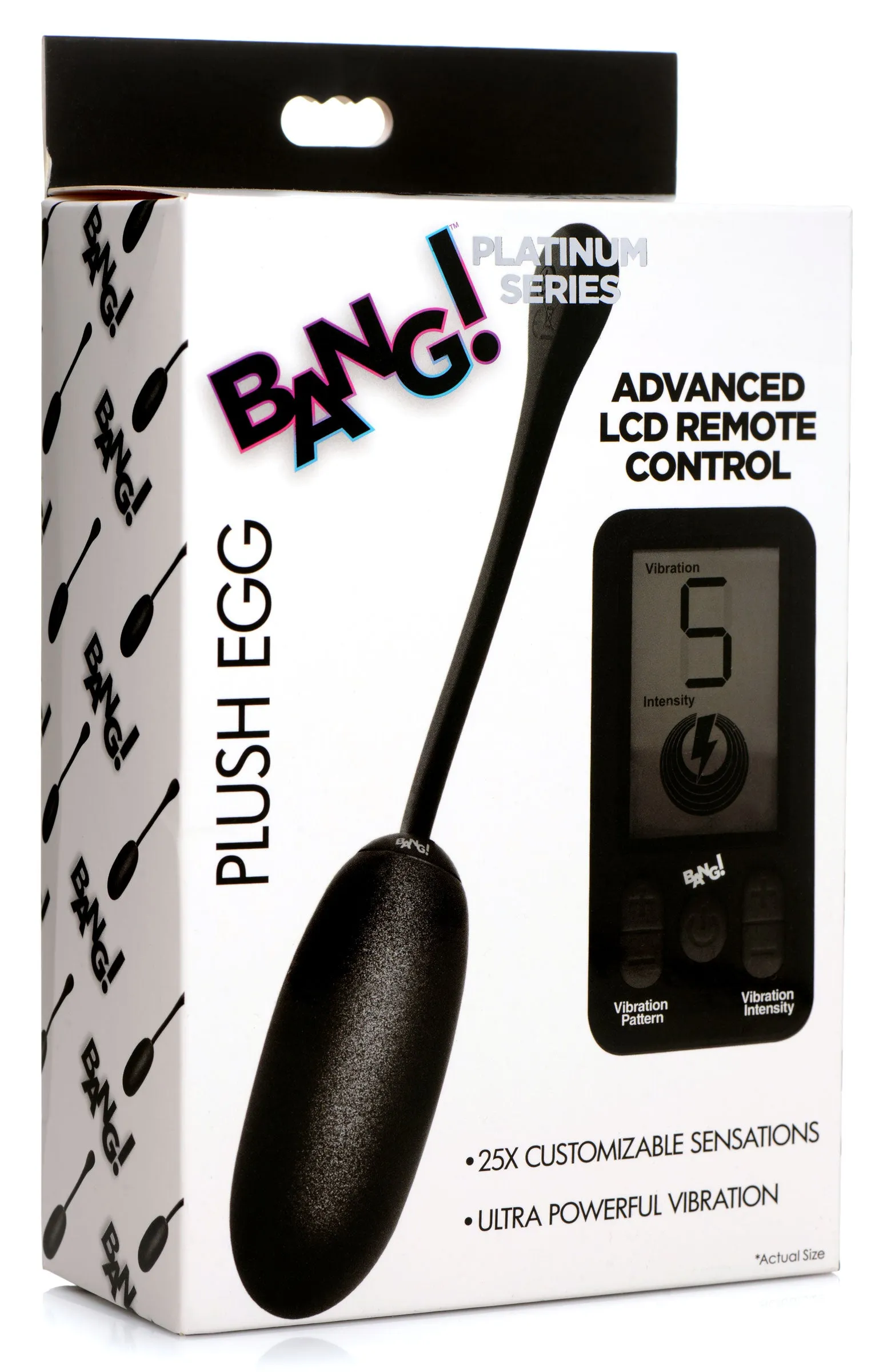 Plush Egg With Digital Remote Control