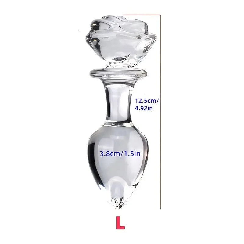 Premium Glass Anal Plug For Couples Adult Sex Toy For Men Women Sex