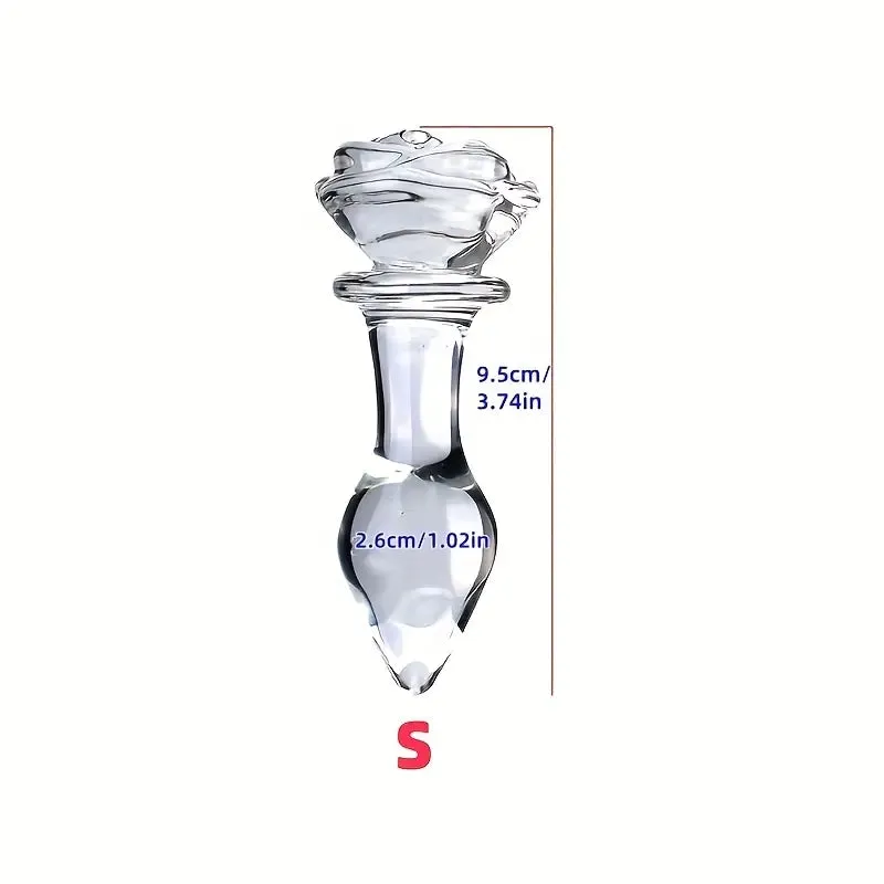 Premium Glass Anal Plug For Couples Adult Sex Toy For Men Women Sex