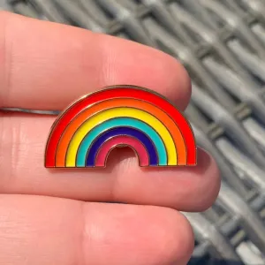 Rainbow Pride Pin - LGBTQ  Pride Lapel Jacket Bag Pin