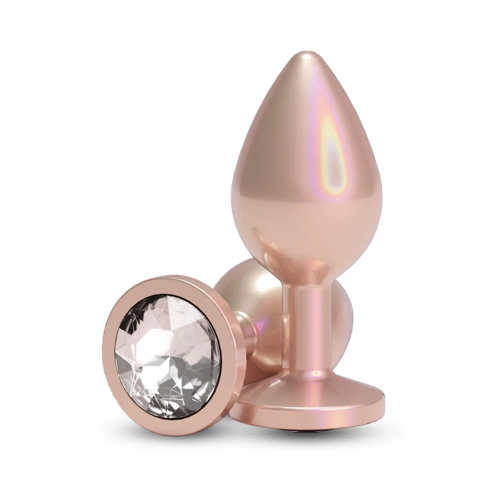 Rear Assets Plug Iridescent Champagne/Clear M