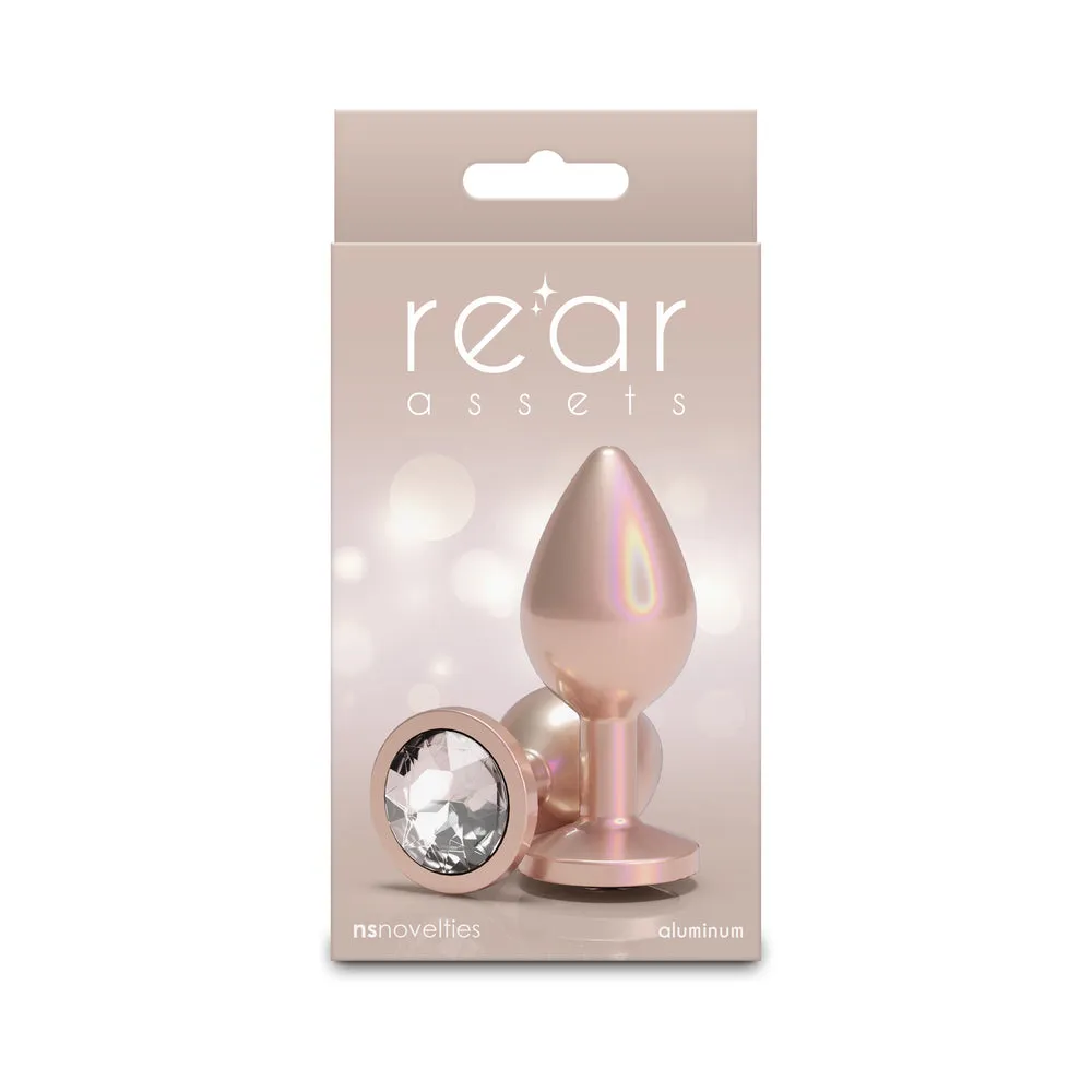 Rear Assets Plug Iridescent Champagne/Clear M
