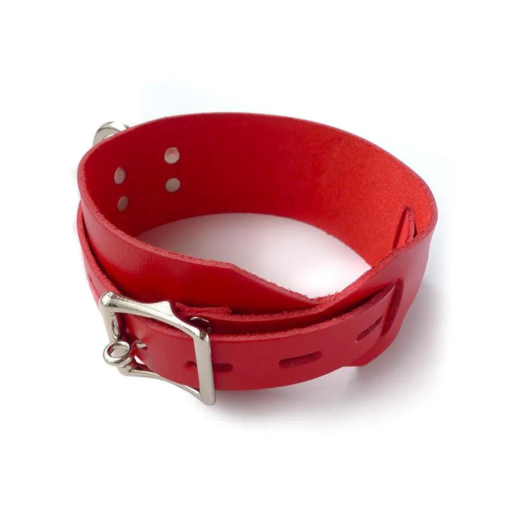 Red Deluxe Buckling Collar