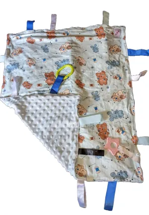 Repaired Stuffies Cuddle Sensory Security Blanket Toys