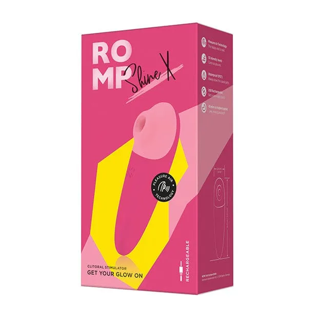 Romp - Shine X Clitoral Air Stimulator (Pink)