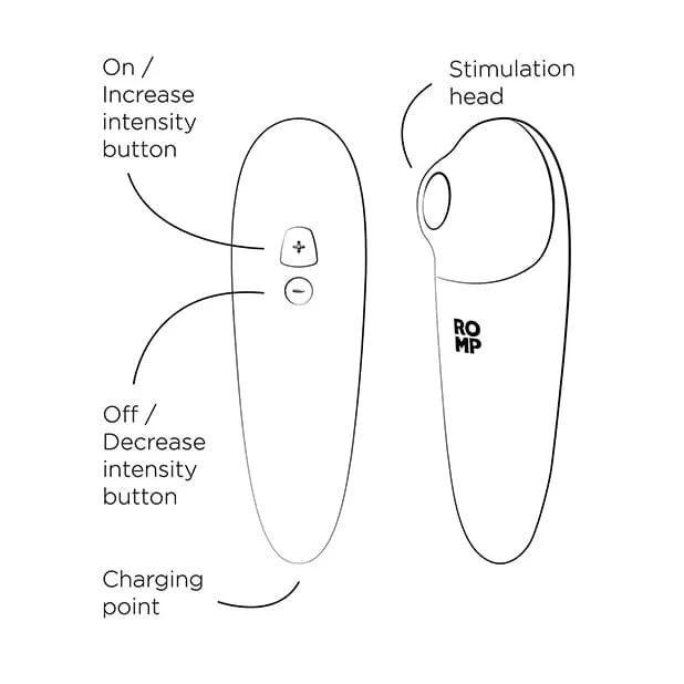 Romp - Shine X Clitoral Air Stimulator (Pink)