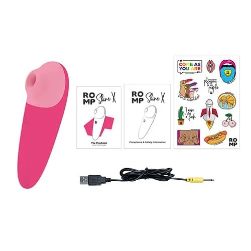 Romp - Shine X Clitoral Air Stimulator (Pink)