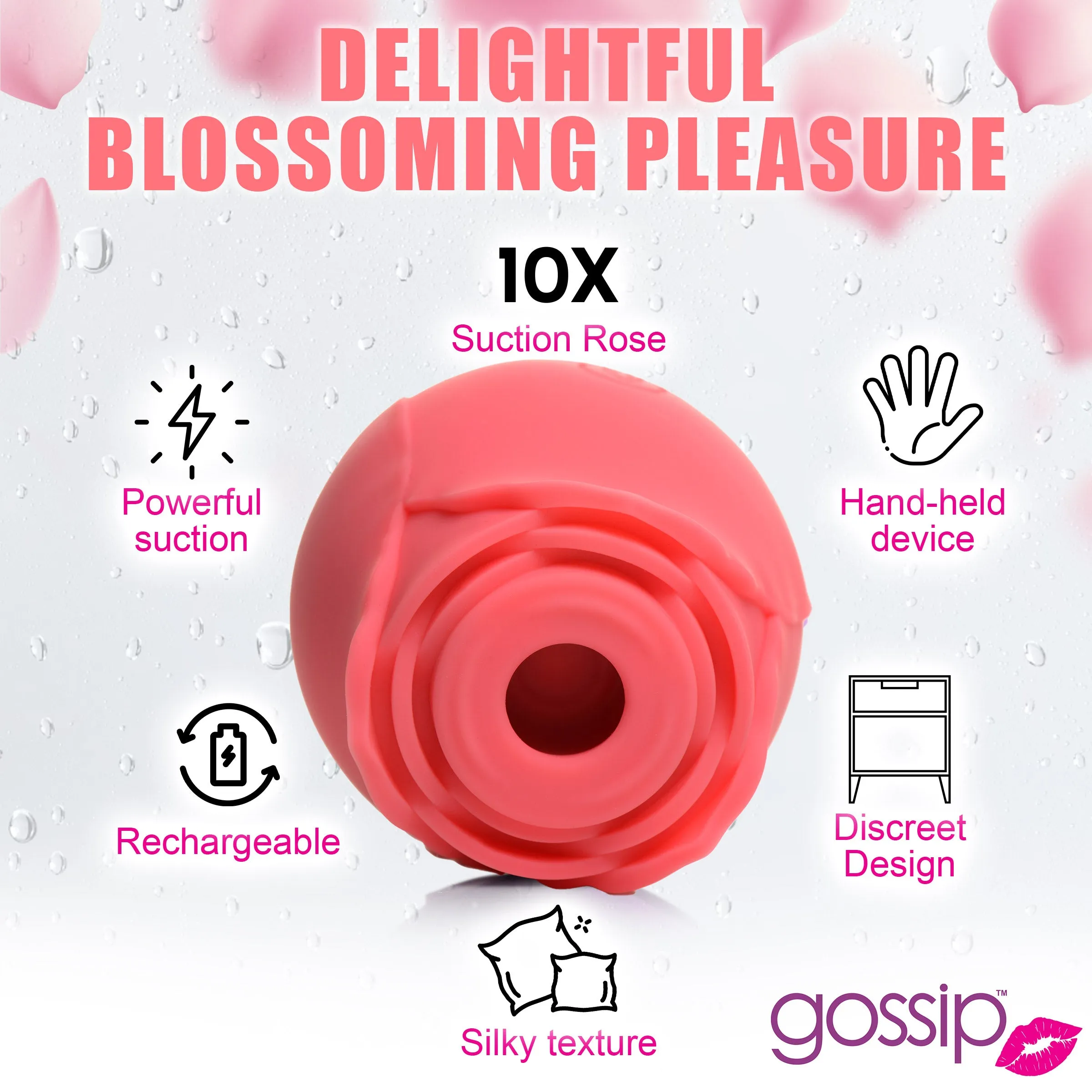 Rose Crave Silicone Clitoral Stimulator