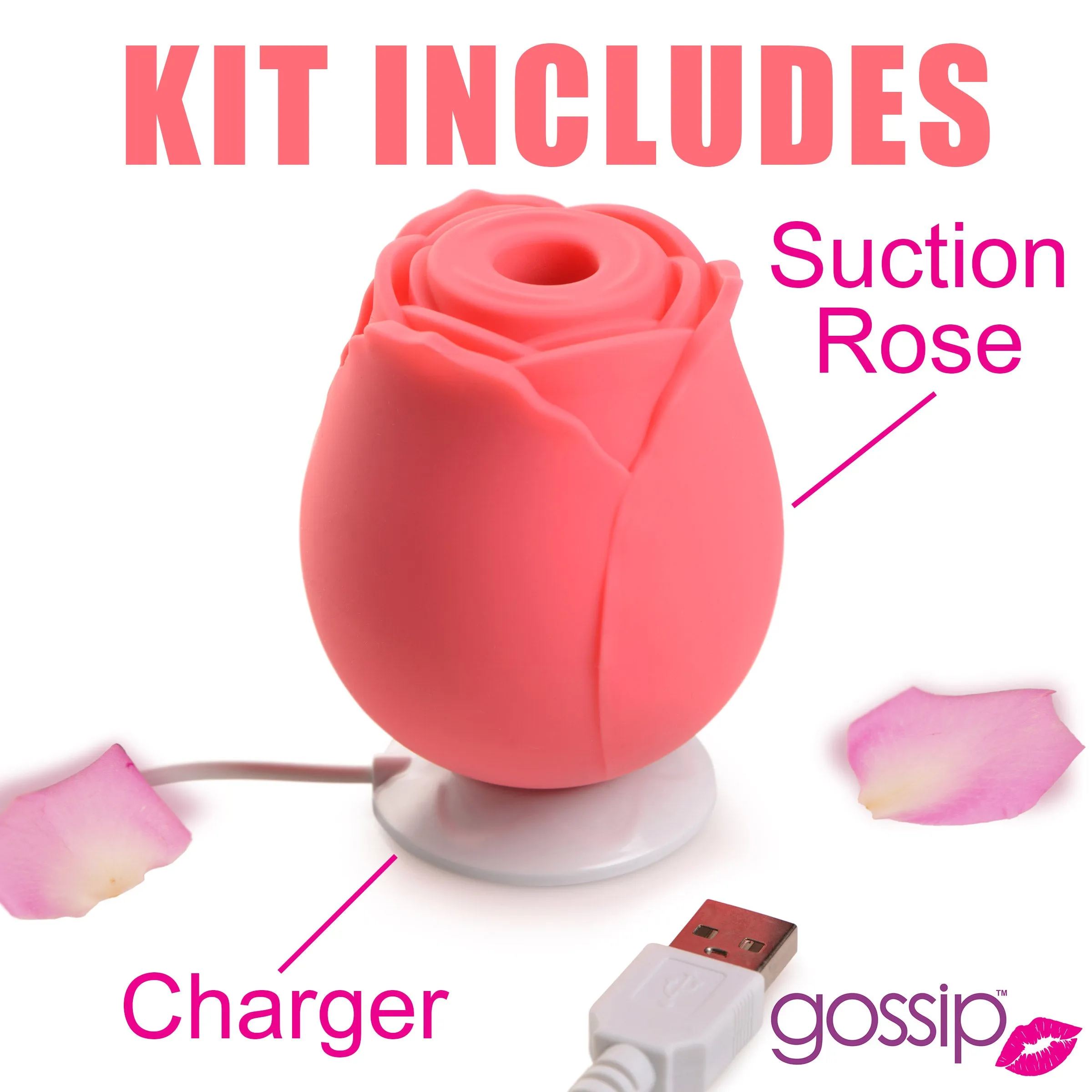 Rose Crave Silicone Clitoral Stimulator