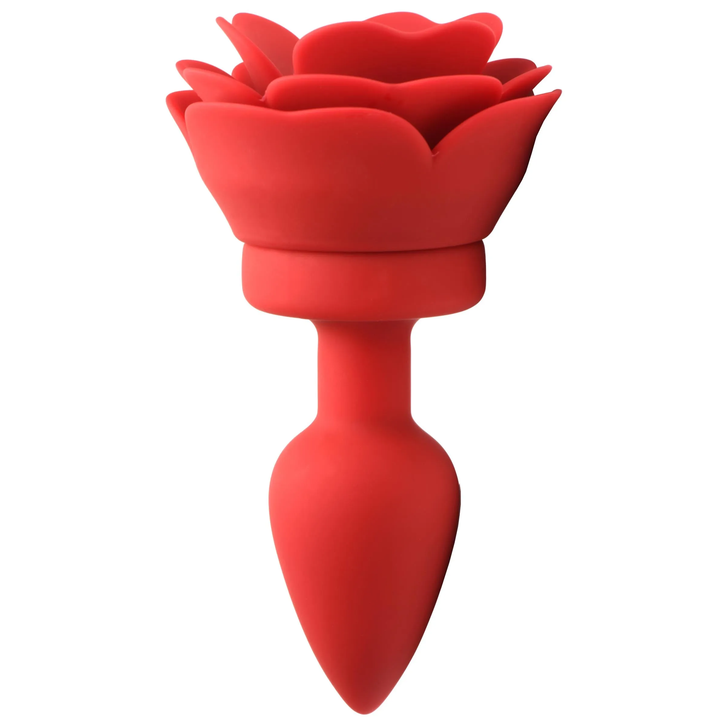 Rose Vibrating Anal Plug