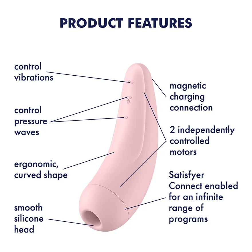 Satisfyer Curvy 2  Pink Stimulator