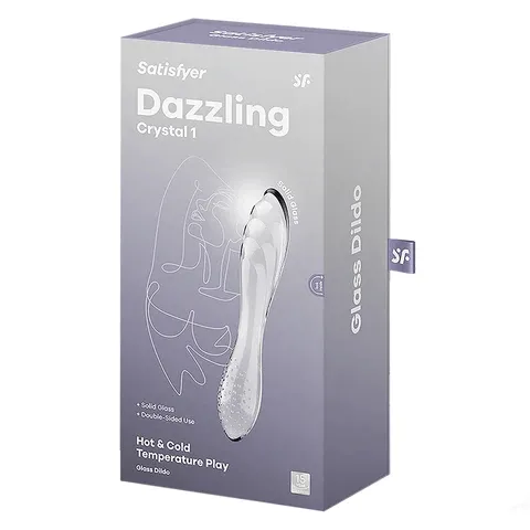 Satisfyer Dazzling Crystal 1 Glass Dildo