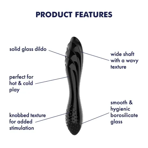 Satisfyer Dazzling Crystal 1 Glass Dildo