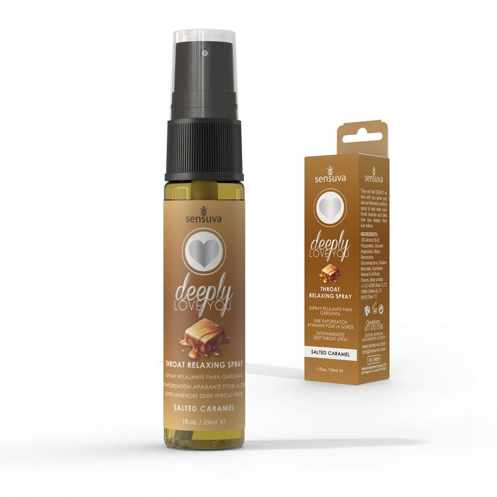 Sensuva Deeply Love You Salted Caramel Throat Relaxing Spray