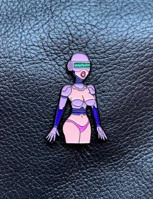 Sex Robot Enamel Pin