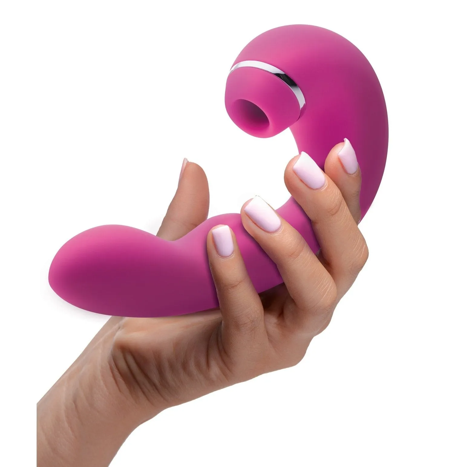 Shegasm 5 Star 10x Tapping G-spot Silicone Vibrator With Suction
