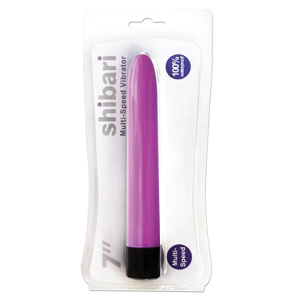Shibari Multi-Speed Vibrator 7 inches Pink