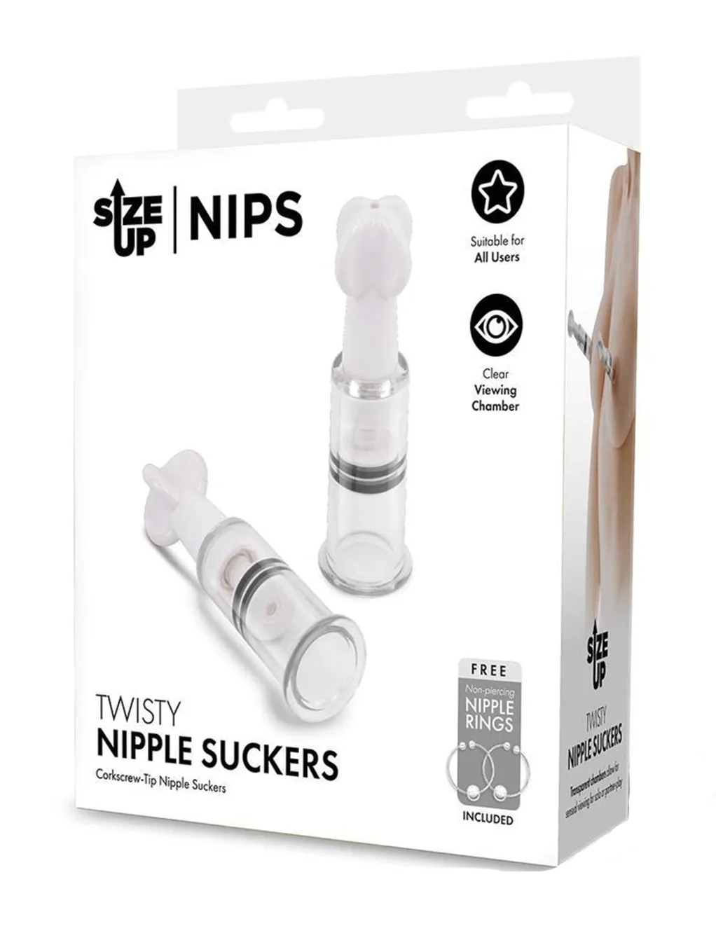 Size Up Twisty Nipple Suckers