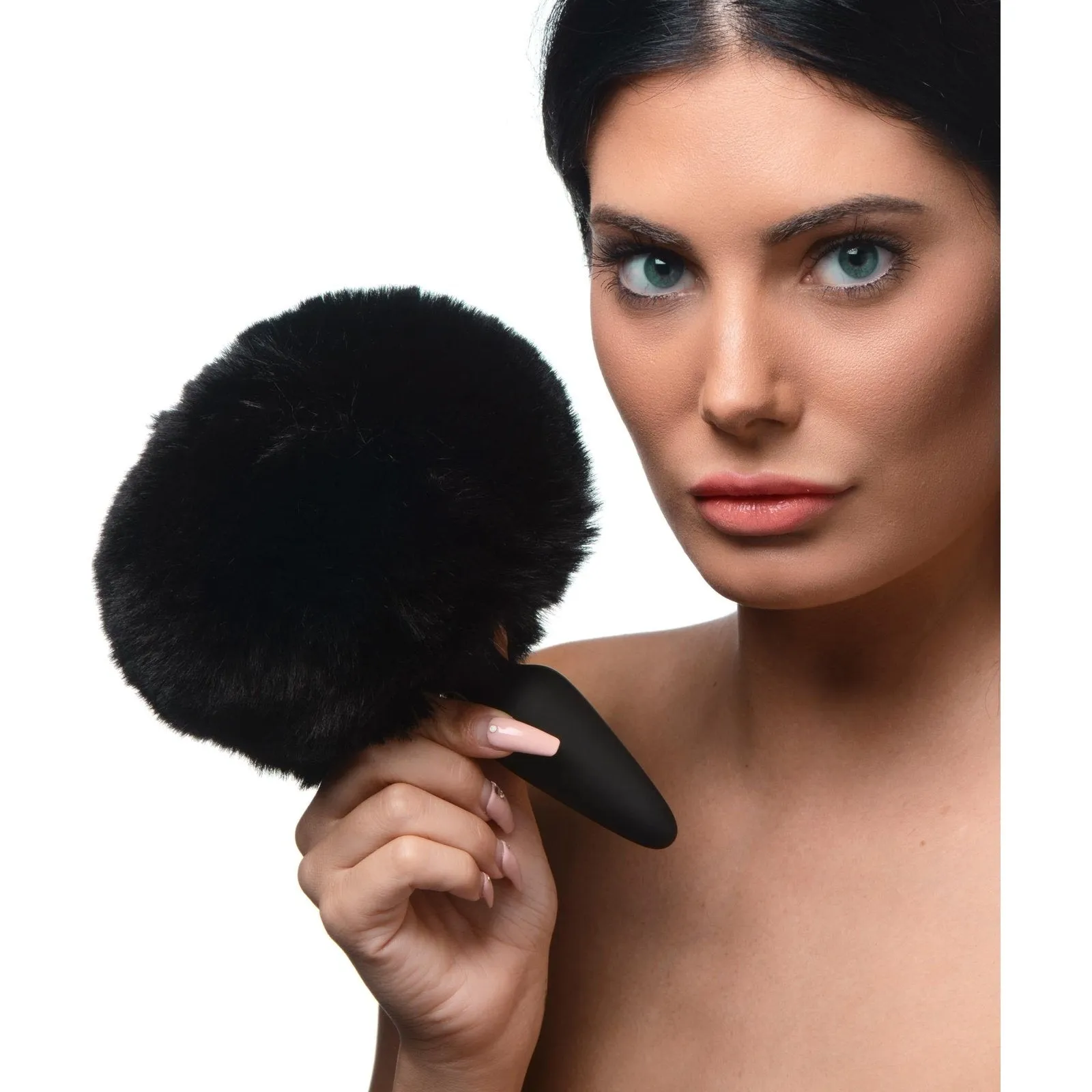 Small Anal Plug With Interchangeable Bunny Tail